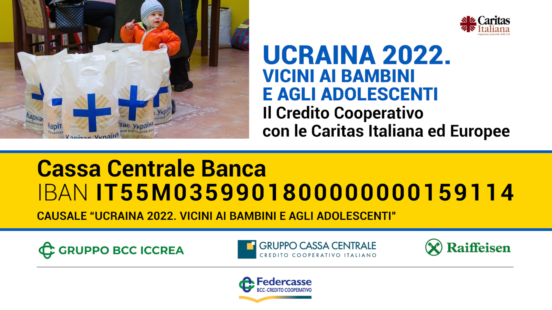 Ucraina 2022. Vicini ai bambini e agli adolescenti.